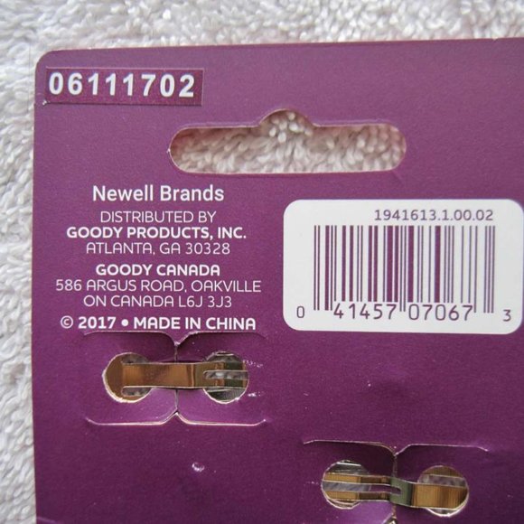 8 Goody Double Bar Glitter Epoxy Covered Metal Hair Snap Clips Blue Green Pink - Picture 4 of 6